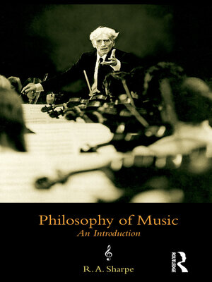 cover image of Philosophy of Music